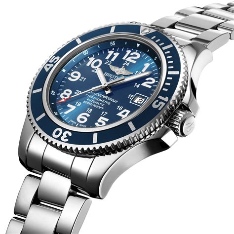 breitling superocean 42 blue price|breitling superocean 42 for sale.